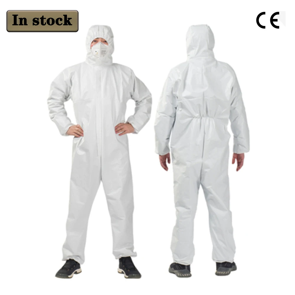 PPE Professional Hooded protective clothing Antibacterial Anti-Virus Suit Prevent Invasion of Virus Staff Protective Clothing | Красота и