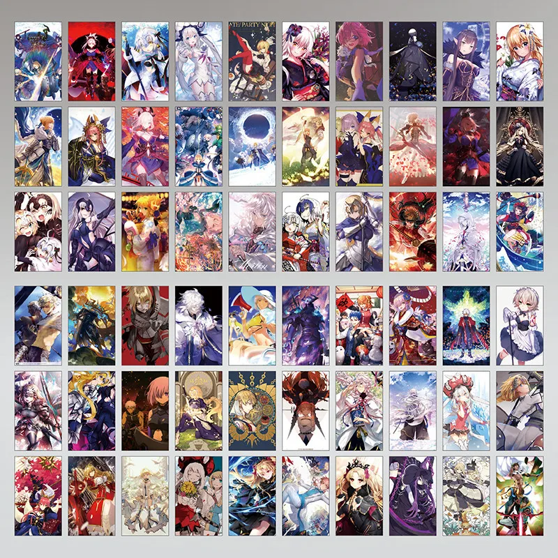 Аниме fate grand order открытка игрушка fitego Волшебная бумажная открытка Коллекционная открытка игрушки подарки