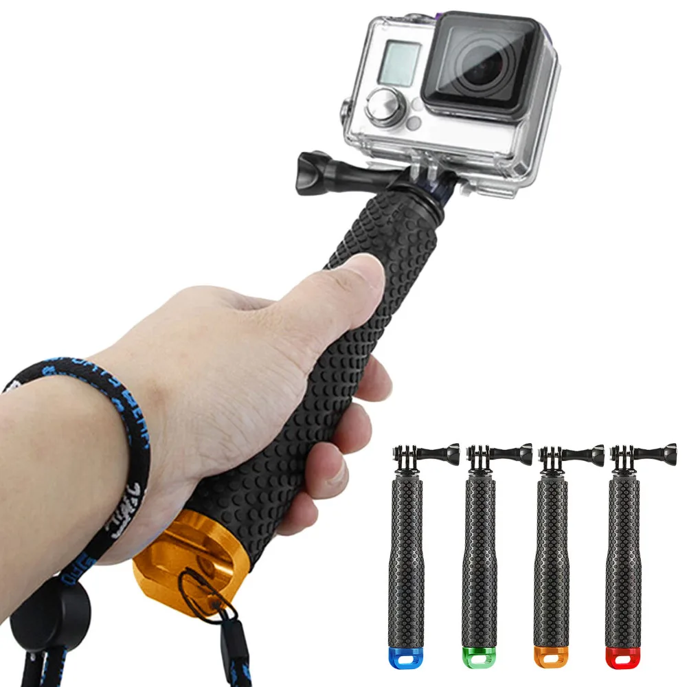 Gosear Регулируемый монопод для селфи палка с браслетом Для GoPro Go Pro Hero 6 5 4 3 + 2 1 AKASO SJCAM
