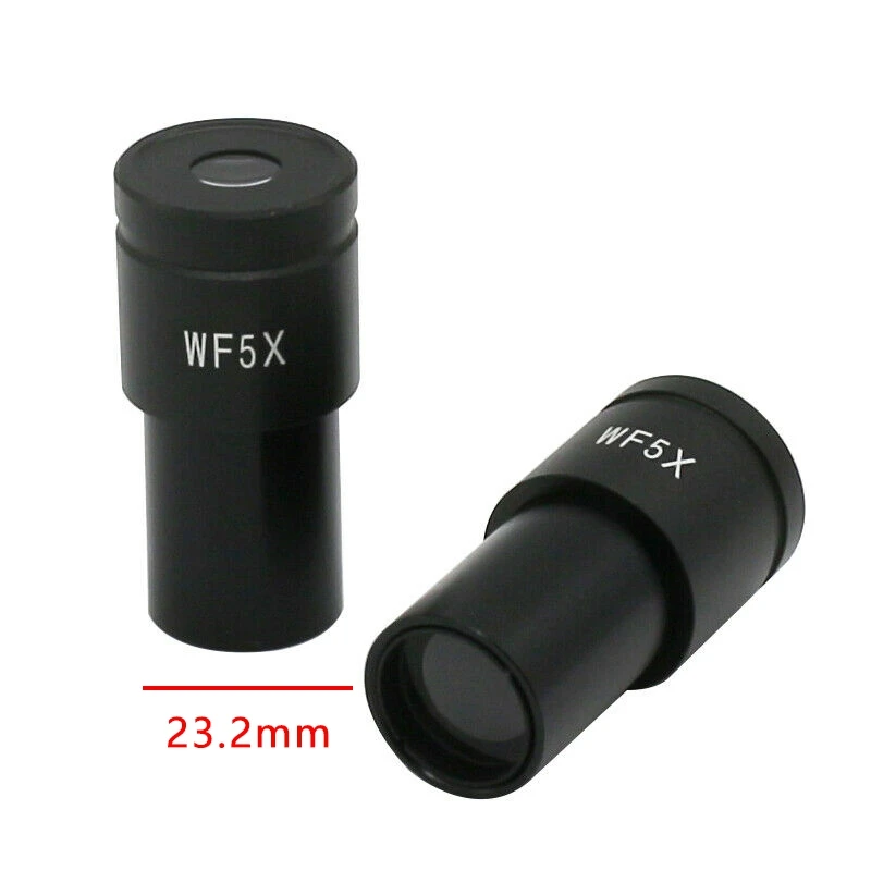 WF5X микроскоп широкоугольный окуляр интерфейс 23,2 мм микроскоп увеличительный окуляр