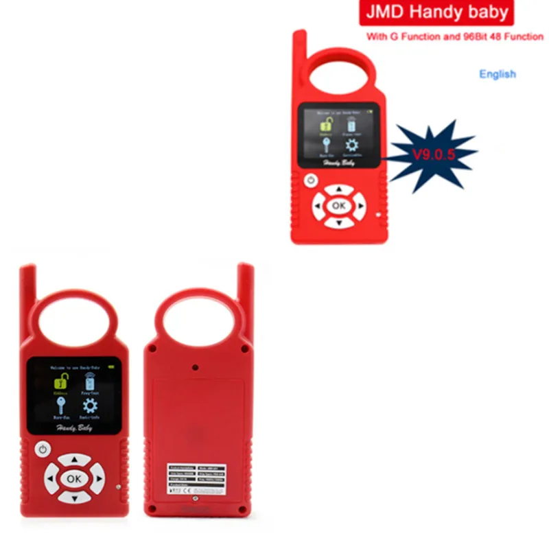 - Handy Baby Auto Key Programmer For JMD 4D4648RedKing Chip Copier With G96bit 48 Function