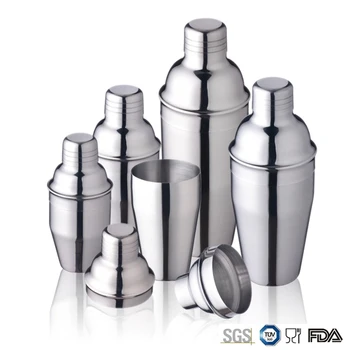 

Stainless Steel Scale Cocktail Wine Shaker Bartender Mixing Glass Fruit Juice Snow Grams Cup Bottle Bar Party Tool 400 500 700ML