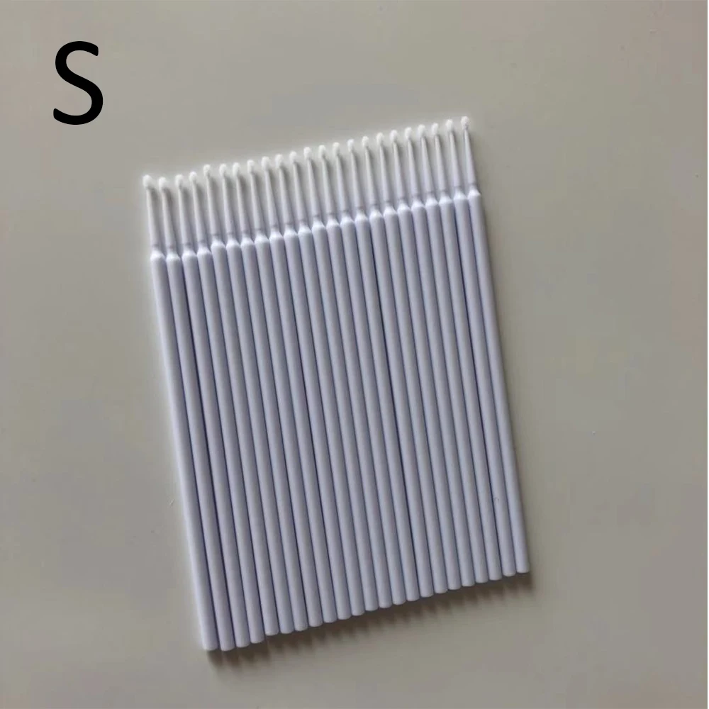 Ultrafine 1.5mm 100 шт./кор. стоматологическая одноразовые зубные микро щетки-аппликаторы стоматология зубные полоски для инструменты для наращивания - Цвет: Ultrafine 1.5mm