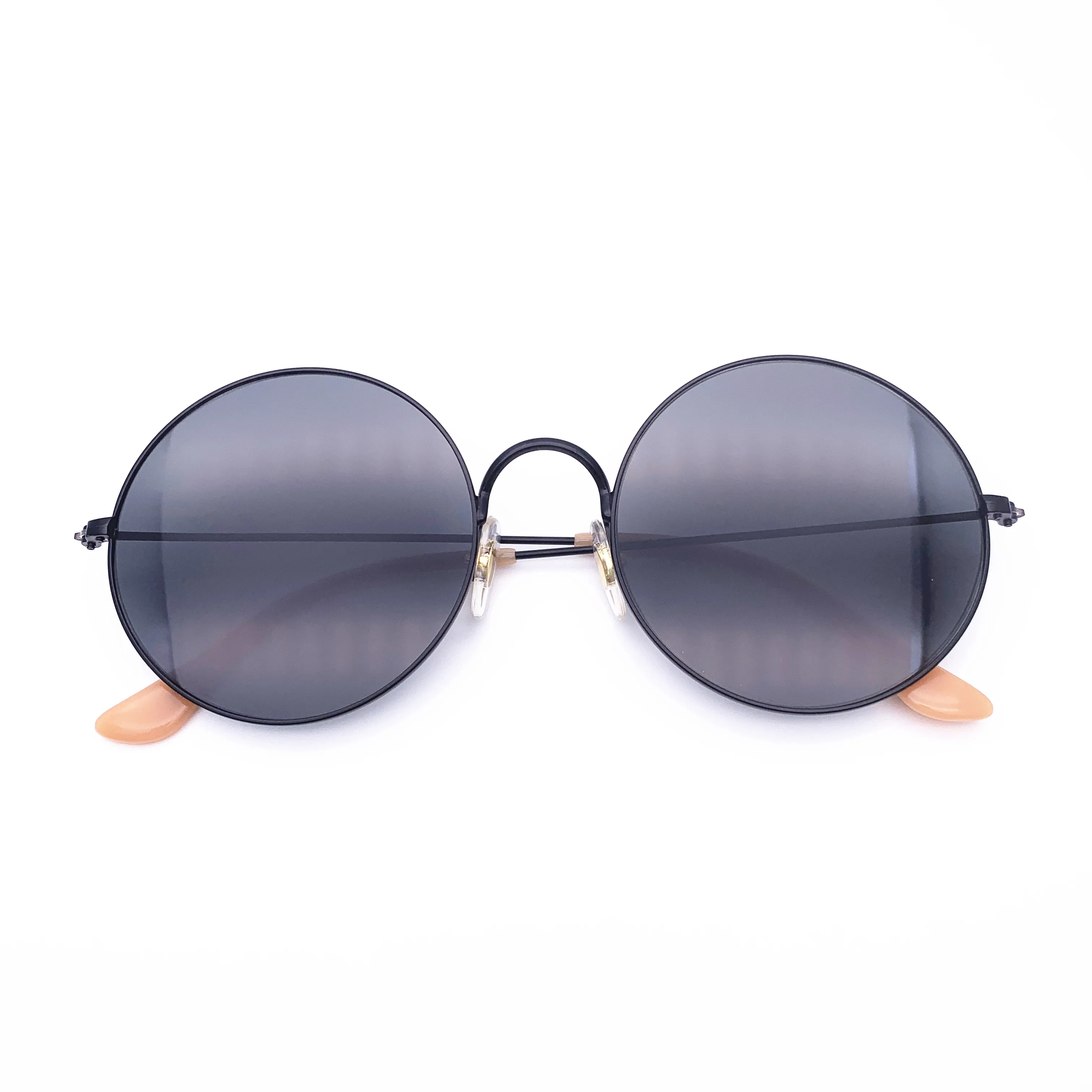 

Belight Optical Brand Design Women Men Round Shape Vintage Retro UV400 Protection Ultra light Sunglasses with Case Oculos