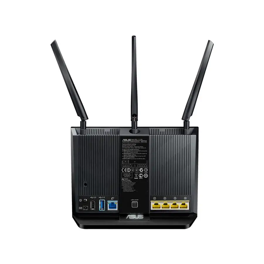 ASUS RT-AC68U AC1900 двухдиапазонный гигабитный Wi-Fi роутер AiMesh aiprofth Сетевая безопасность родительский контроль