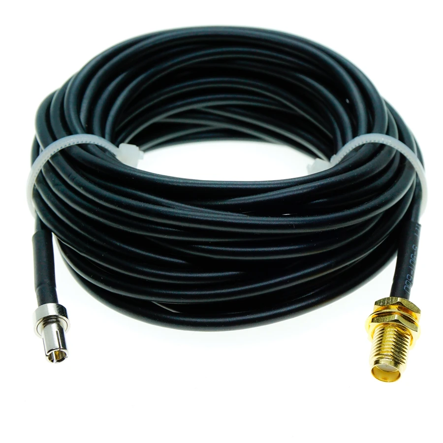 

SMA Female Bulkhead To TS9 Male Plug RF Antenna Jumper Pigtail RF Coax RG174 Cable