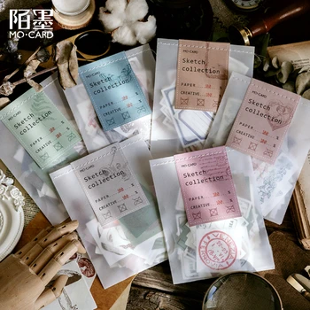 

Mo.Card Sketch collection memo pad paper diy message note notepad pack 1 pack retail