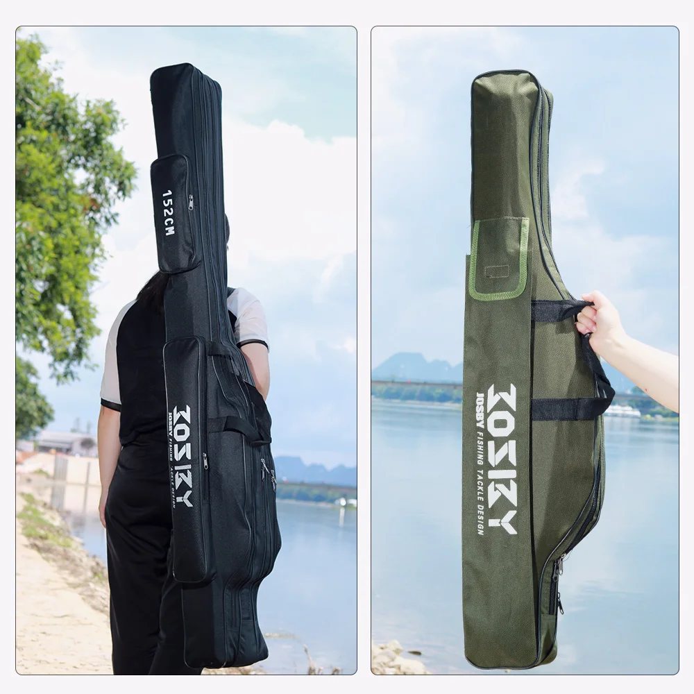 45cm/50cm/60cm Fishing Rod Bag Water-repellent Fishing Rod Reel Case Bag  Fishing Tackle Tool Storage Bag