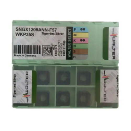 WALTER 10 шт карбидные вставки SNGX1205ANN-F57 WKP35S