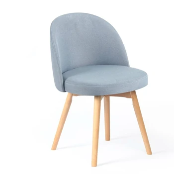 

Negotiation chair solid wood room dressing stool net red simple desk chair lazy casual dining chair