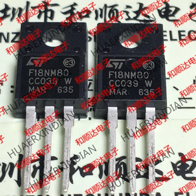 10 шт./лот и STF18NM80 F18NM80 TO-220F 800V 18A