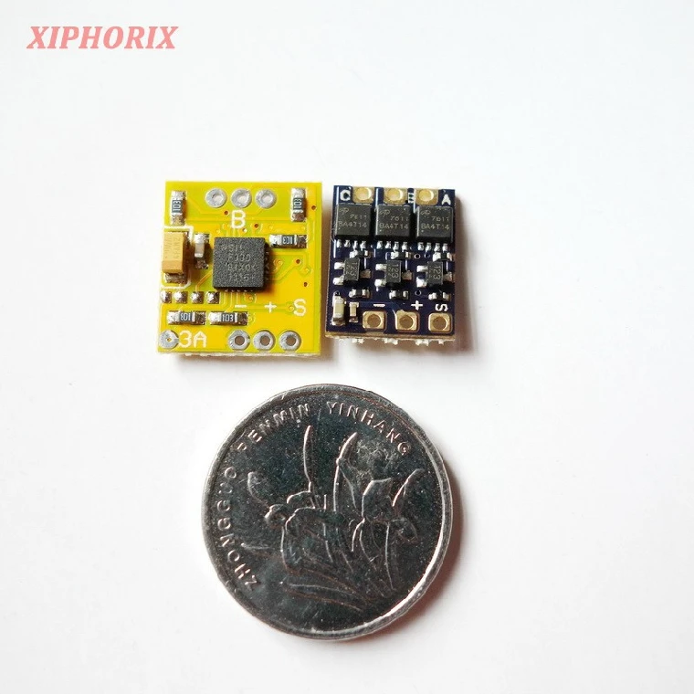 Ультра миниатюрный 1S(3,7 V) литиевая батарея 4A бесщеточный ESC