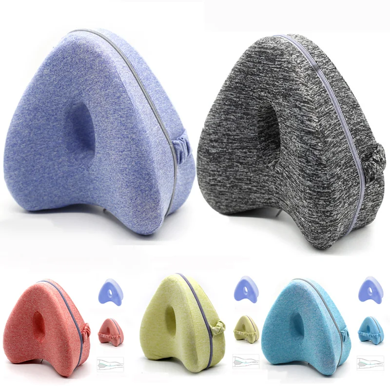 For Hip Pain Orthopedic Pillow Sciatica Memory Foam Leg Positioner Pillows Knee Support Cushion 1PC Between The Legs