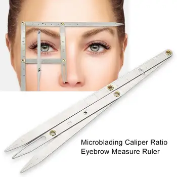 

Tattoo Three-point Positioning Stencil Measure Ruler 3D Balance Ruler for Semi Permanent Makeup Eyebrow Stencil Shaper For Salon