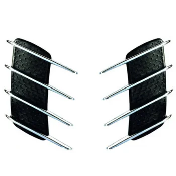 

Shark Gills Simulate Air Outlets Hood Decoration Ventilation Openings Fake Shark Draught Stickers.