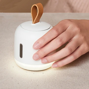 

Hairball Trimmer with Light Electric Silicone Shell Cutter Head Clothes Shaving Machine Large Capacity Battery Hairball Trimmer