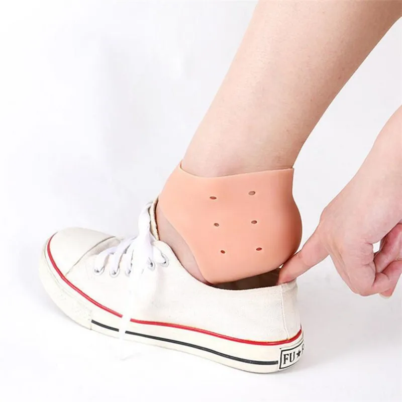 Moisturizing Insoles Heel Protector Protective Sleeve Heel Spur Pads Relief Plantar Fasciitis Pain Reduce Pressure on