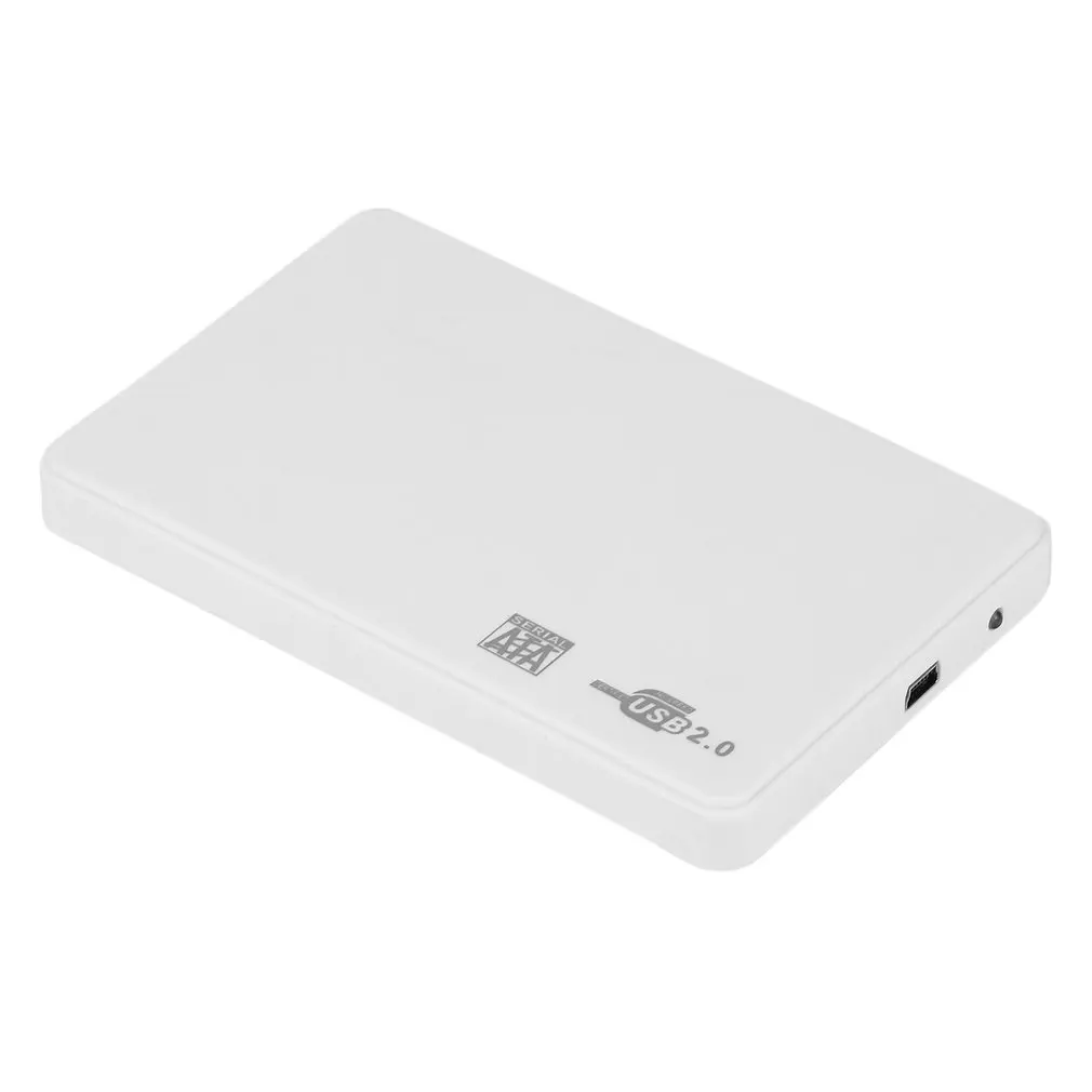 2,5 дюймовый USB HDD корпус Sata для USB 2,0 жесткий диск SATA внешний корпус HDD корпус для жесткого диска с USB кабелем