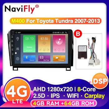 

Radio RDS 4G LTE For Toyota Tundra XK50 2007 2013 Car Radio Multimedia Video Player Navigation GPS Android 10 wifi carplay