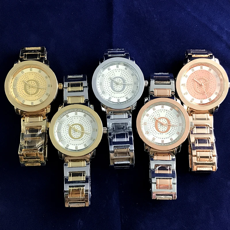 Новые мужские и женские кварцевые часы из нержавеющей стали, модные роскошные ювелирные изделия, подарок, Элегантные Изысканные мужские часы