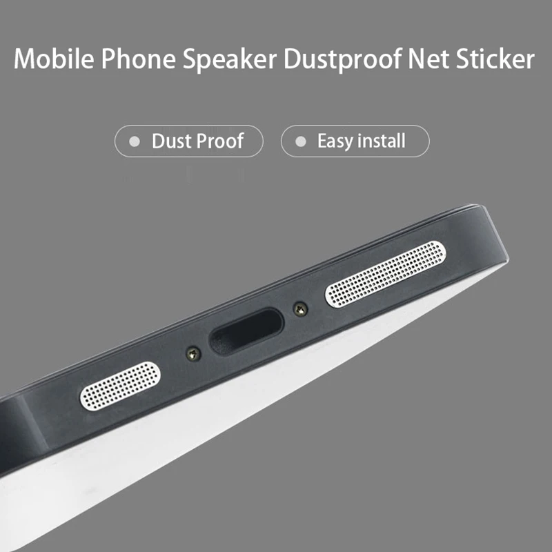 8PCS Dust Net for iPhone 13 Pro Max 12 Mini 11 XS XR 6 7 8 Metal Speaker Anti-dust Stickers Protector Film Speakers Dust-proof | Мобильные