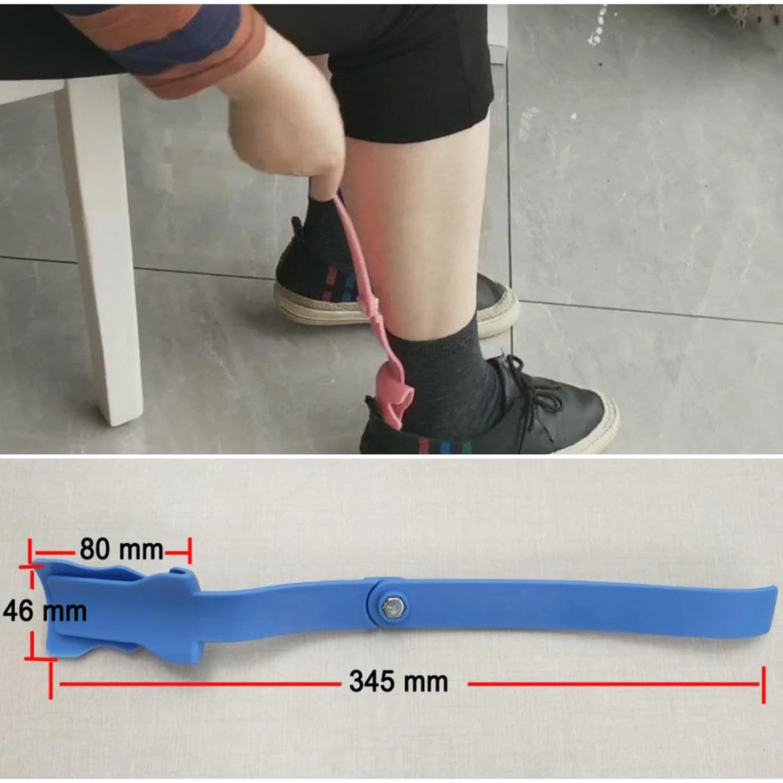 Sock Aid Stocking Slider Pulling Assist Device Sock Helper Aide Tool Device Stocking Applicator Flexible Aid Kit