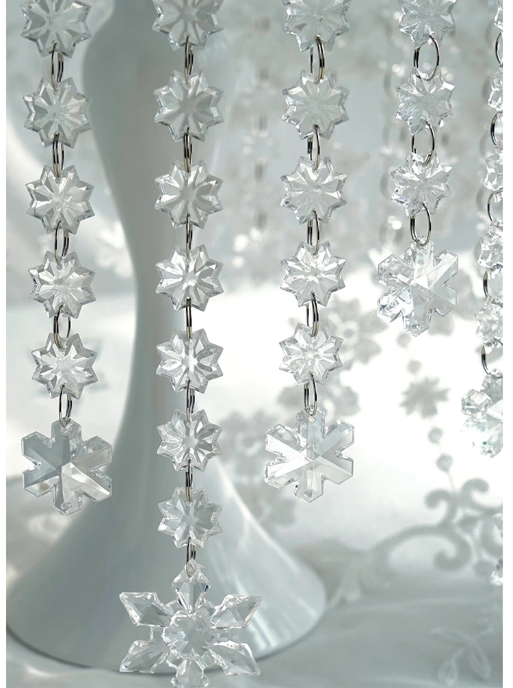 JAROWN Crystal Pendant Iron Cake Stand Wedding Props Acrylic Decoration European Cake Plate Home Birthday Party Candy Dish Tray (33)