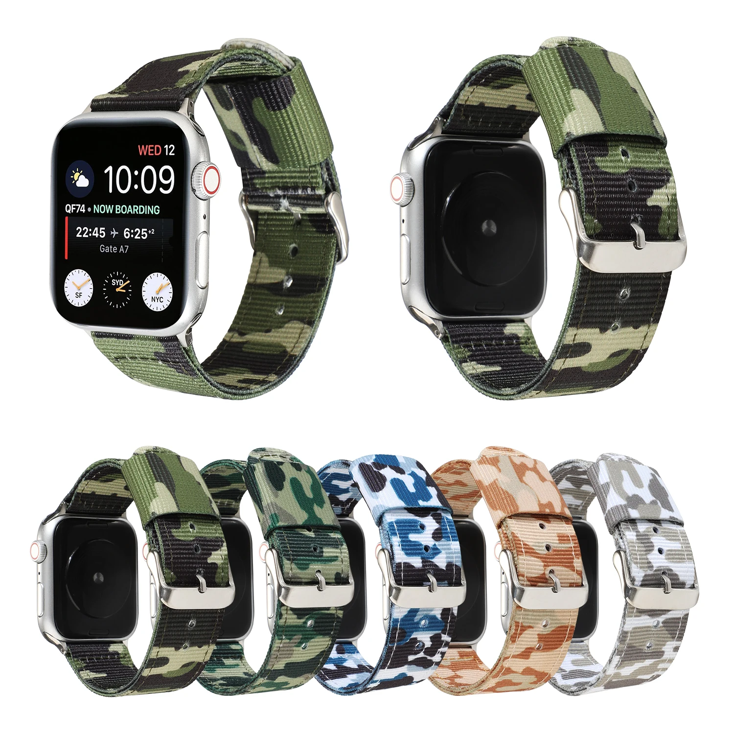 Nylon Strap For Apple watch 38mm 40mm 