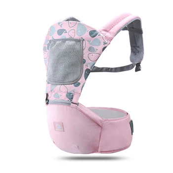 

0-36M Ergonomic Baby Carrier Multiple Usage Infant Baby Hipseat Carrier Front Facing Ergonomic Kangaroo Baby Wrap Sling Travel