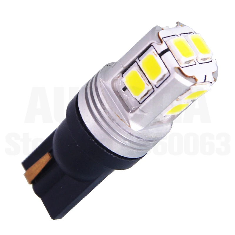 10x автомобильный светильник s T10 светодиодный 194 W5W 10 светодиодный 480lm 2835 SMD авто Поворотная сторона номерного знака светильник габаритный фонарь CANBUS 12-20V IC