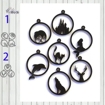 

Metal Cutting Dies Stencils Cat beauty dolphin deer boy for Scrapbooking Stamp/photo album Decorative Embossing DIY Paper Cards