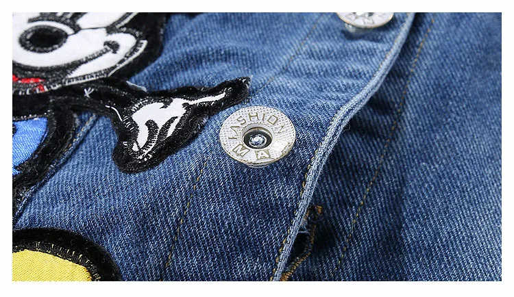 Весенне осенний джинсовый жилет для малышей куртка без рукавов мальчиков топы