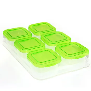 

Portable Plastic Food Storage Box Container Reusable Snack Nut Fruit Organizer Box With Lids Kitchen Accessories for Travel