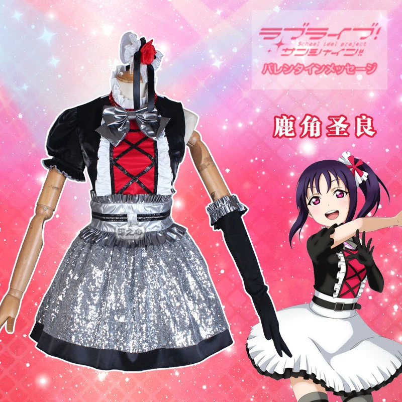 Аниме Love Live!Sunshine Saint Snow Kazuno Seira Сара косплей костюм лолита униформа для вечерние H |
