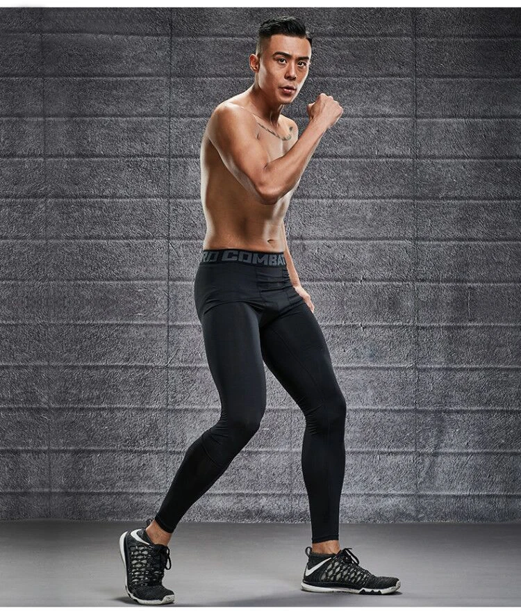Brand Running Tights Men Sports Leggings Sportswear Long Trousers Pants  basketball Fitness Compression reflective Sexy Gym Slim - AliExpress