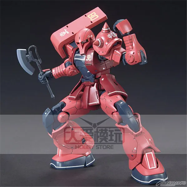 Оригинальная модель Gundam HG 1/144 MS 06S ZAKU 1 Главное управление ZEON AZNABLE Mobile подходит для