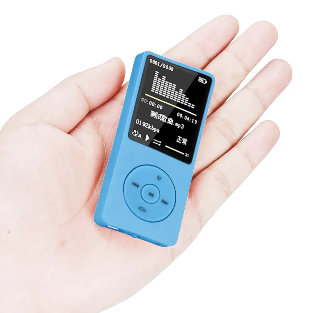 Ouhaobin портативный MP3 MP4 плеер ЖК-экран fm-радио спортивные музыкальные колонки ультра-тонкий для памяти TF карта