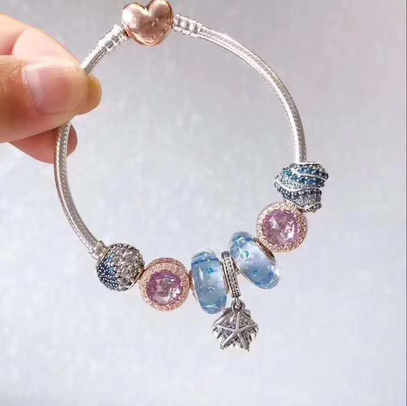 

Keris Store High Quality 1:1 100%925 Pure Silver Pearl Pearl Design Bracelet Free Shipping