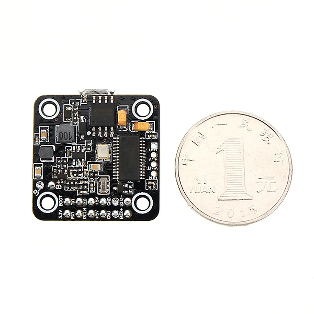 

Micro 20x20mm Betaflight Omnibus F4 STM32F4 Flight Controller Built-in BEC OSD for RC FPV Racing Drone
