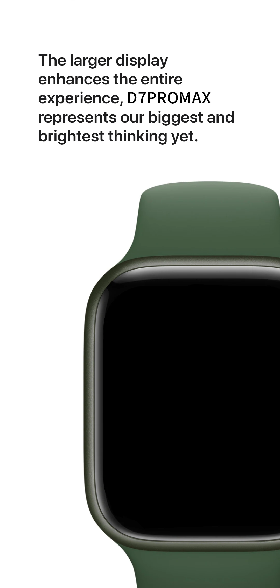D7 Pro Max Smart Watches Men Series 7 Bluetoot Call Music Play GPS Wireless Charging IWO D7Pro Max Long Standby 1.77" Smartwatch