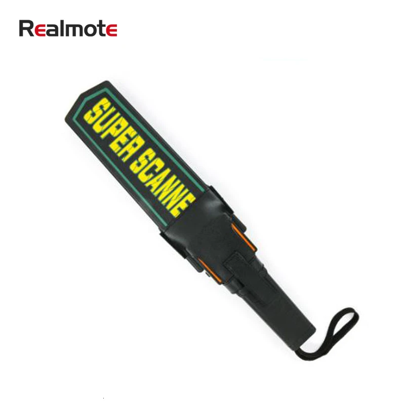 

Realmote MD3003B1 Handheld Metal Detector Alarm Security Check Vibration Acousto-Optic Locator Dock Pinpointer Sniffer