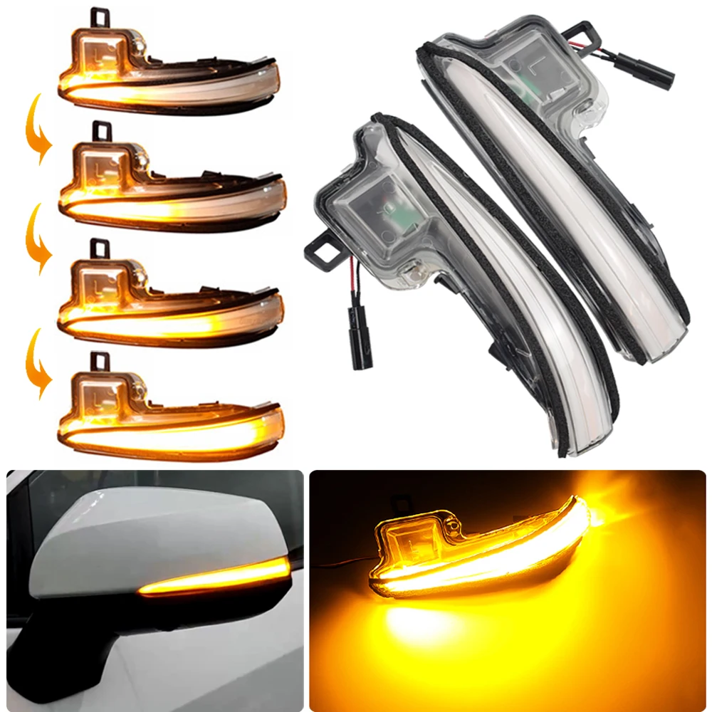 

LED Repeater Light Mirror Flashing Light Dynamic Turn Signal Blinker For Toyota Alphard RAV4 XA50 Highlander XU70 Tacoma N300