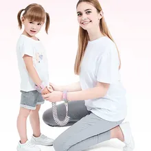 1,5 м/2 м/2,5 м Регулируемый Детский Безопасный детский поводок для запястья с защитой от потери связи, детский ремень для ходьбы, помощник для ходунков