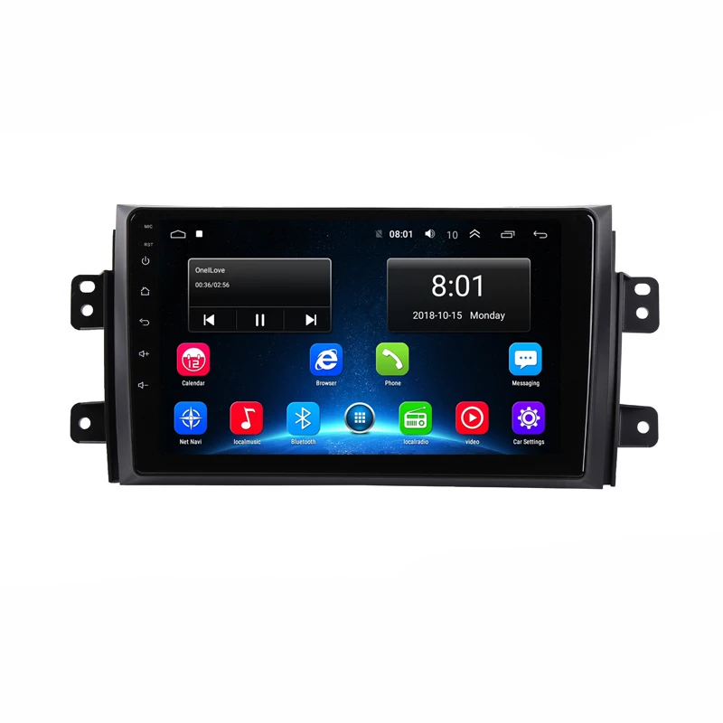 9-дюймовый Android 8,1 dvd-плеер gps для Suzuki SX4 2006-2012 2013 Аудио автомобилей Радио Стерео навигатор с bluetooth, Wi-Fi