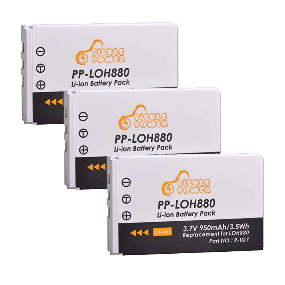 950mAh R-IG7 Battery for Logitech Harmony One 900 720 850 880 885 890 Pro LOH880 Universal Remote rechargeable battery