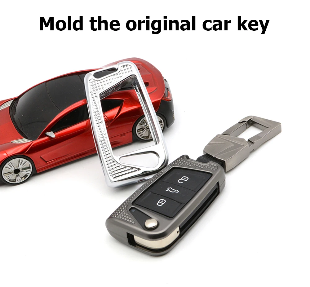Для Volkswagen VW Golf 7 mk7Remote брелок в виде ракушки чехол автомобильный держатель крышка смарт протектор кирсит покрытие