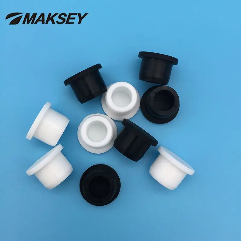 MAKSEY Silicone rubber Plug Stoppers from 2.7 to 201.5mmm Test tube stopper Round Pung Pipe Sealing Stopple Bottle Sealed tap