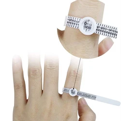 European regulations Magnifying Glass Ring Soft Ruler Ring Hand Measurement Ring Measuring Finger Standard Ring Measuring Ropes
