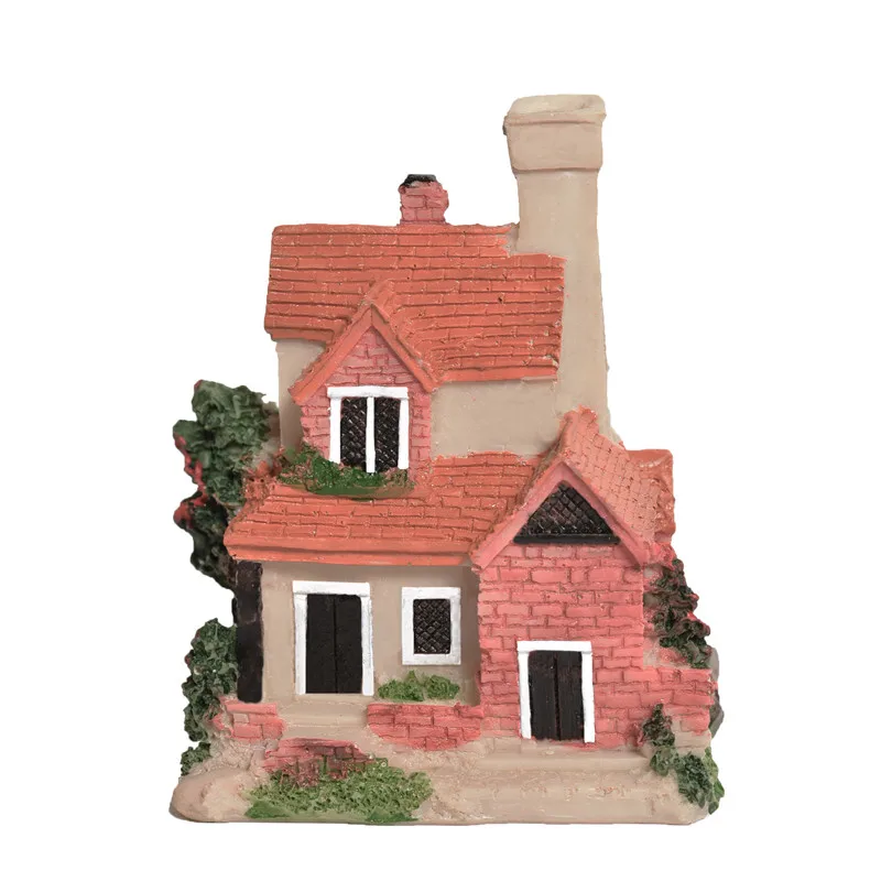 Мини Домик из полимерной глины миниатюрный домик сказочный сад микро ландшафт