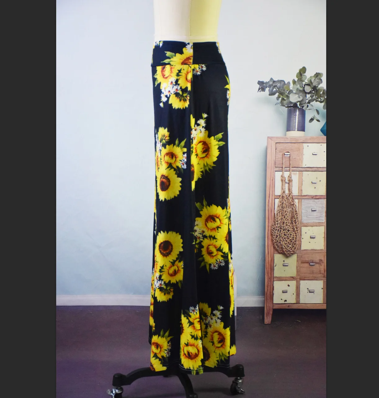 Весна и лето стиль Европа и Америка Пшеница Cai Ni Amazon повседневная юбка с принтом на талии